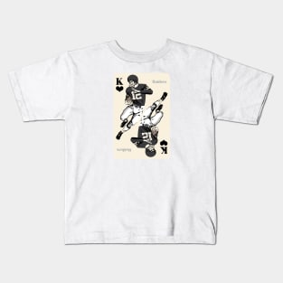 Las Vegas Raiders King of Hearts Kids T-Shirt